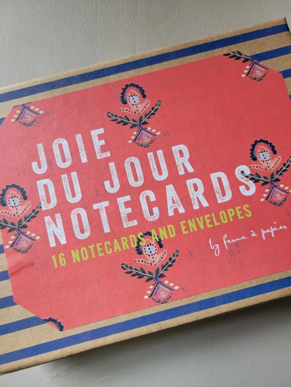 Joie du Jour Notecards 16ct NWT/NIB Cat Seto Art ~ All Occasion Greeting Cards